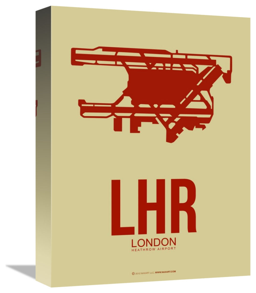 "LHR London Poster 1" Fine Art Print