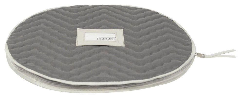 Quilted Microfiber Dinner Accessory Storage 6pc Set