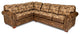 American Furniture Classics Model 8506-80K River Bend Two Piece Sectional Sofa
