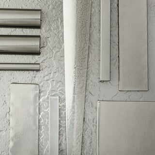 Exos Round Semi-Flush, Sterling Finish, Opal Glass