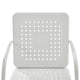 Bates 5-Piece Outdoor Dining Set, White Gloss