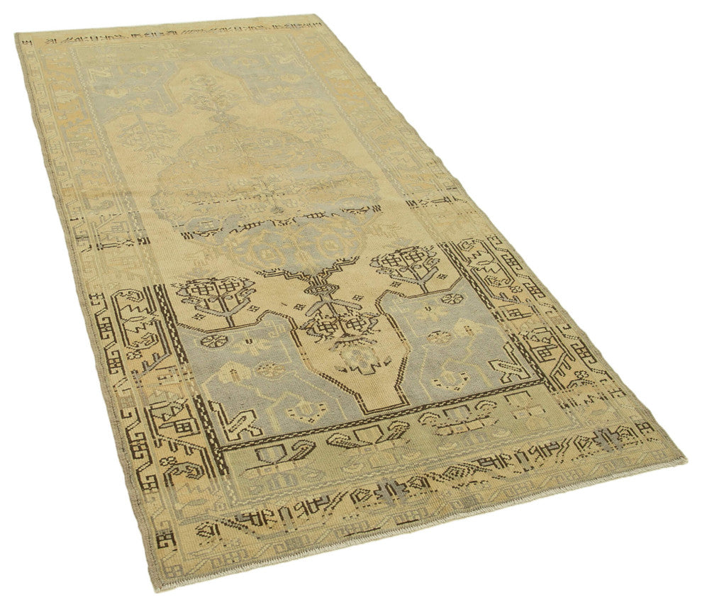 Rug N Carpet - Handmade Anatolian 3' 5'' x 6' 11'' One-of-a-Kind Wool Rug
