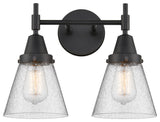 INNOVATIONS LIGHTING 447-2W-BK-G64 Caden 2 Light 17 inch Bath Vanity Light