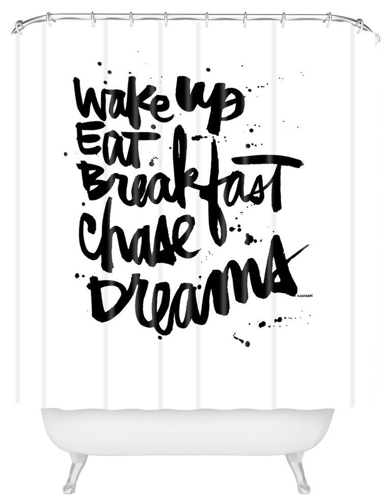 Deny Designs Kal Barteski Wake Up Shower Curtain