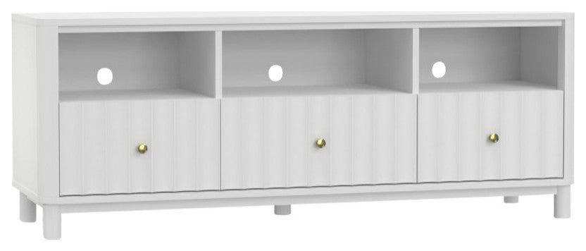 Stapleton TV Console, White