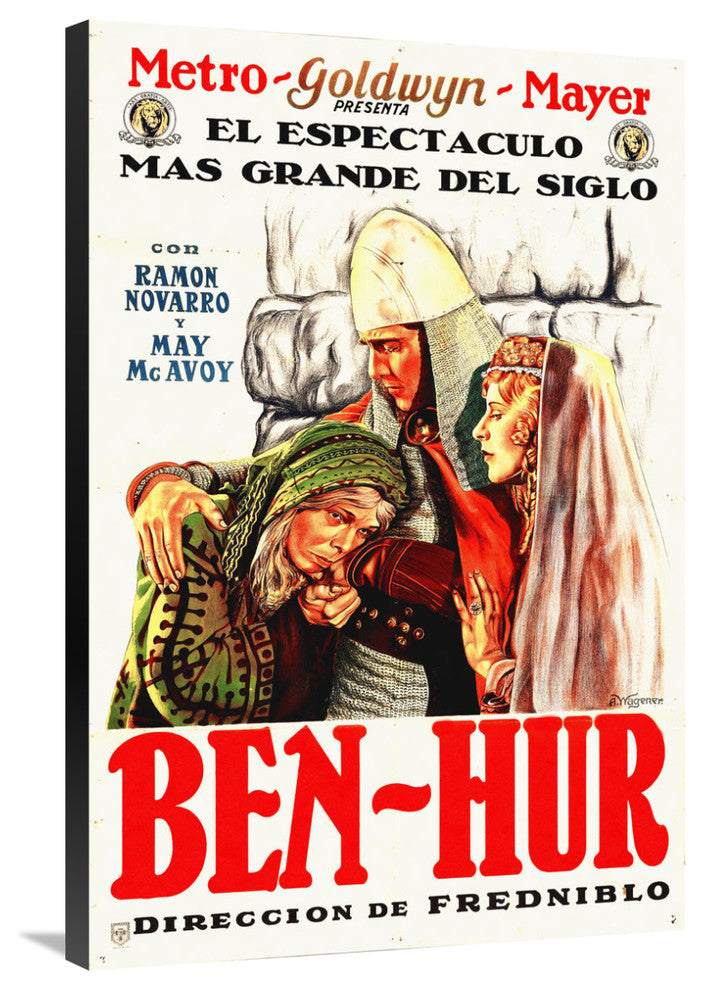 "Ben Hur, 1925" Stretched Canvas Giclee by Hollywood Photo Archive, 24x36"