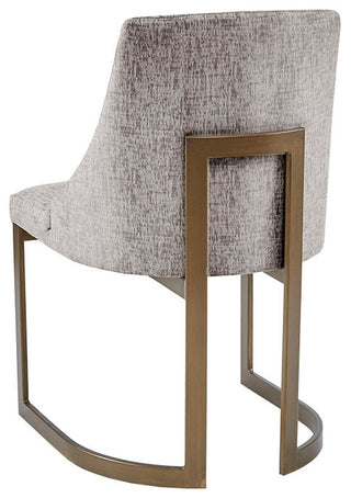 Madison Park Dining Chairs Transitional Modern Side Chairs, Set of 2, Grey, Dining Chair