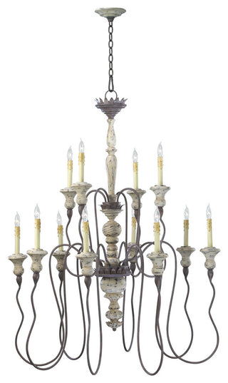 Cyan Design CYD-6513-12-43  Twelve Lamp Chandelier