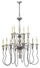 Cyan Design CYD-6513-12-43  Twelve Lamp Chandelier