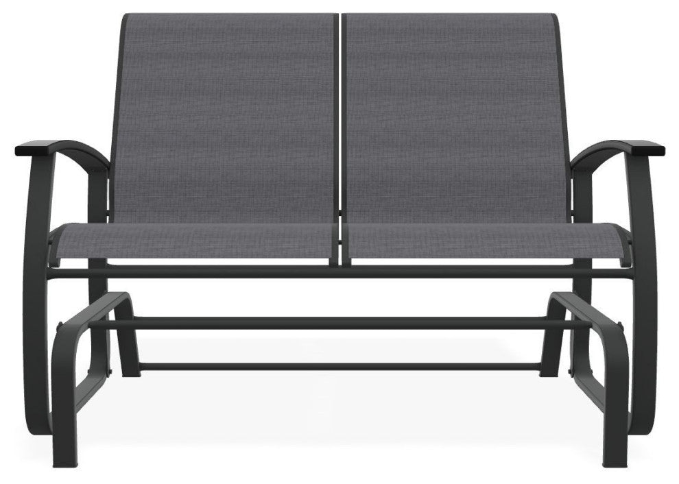 Belle Isle Sling 2-Seat Glider, Augustine Pewter/Graphite