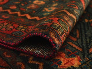 Semi Antique Camdyn Gray/Charcoal Runner, 3'9x9'0