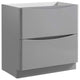 Fresca FCB9132GRG Tuscany 32" Glossy Gray Free Standing Modern Bathroom Cabinet