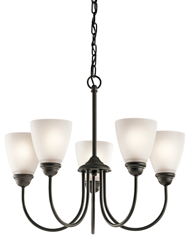 Chandelier 5-Light, Olde Bronze, Standard