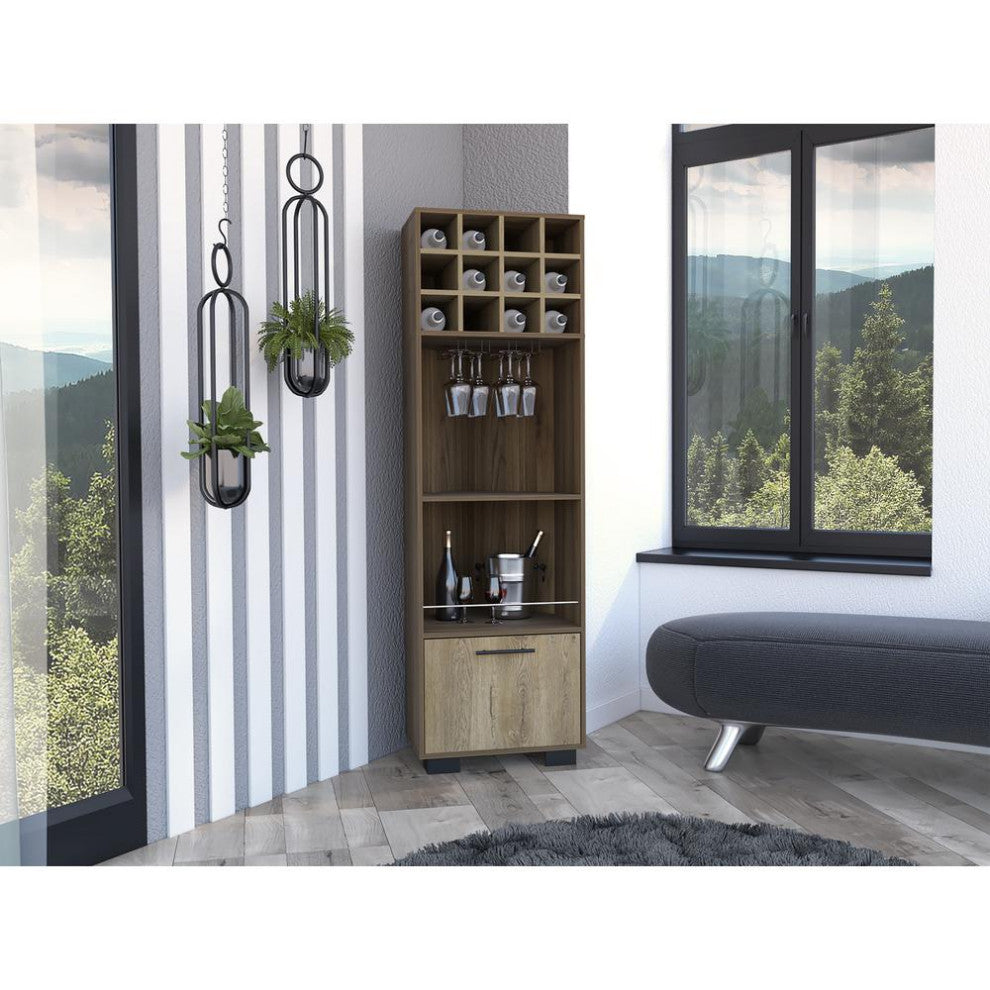 DEPOT E-SHOP Norway Corner Bar Cabinet