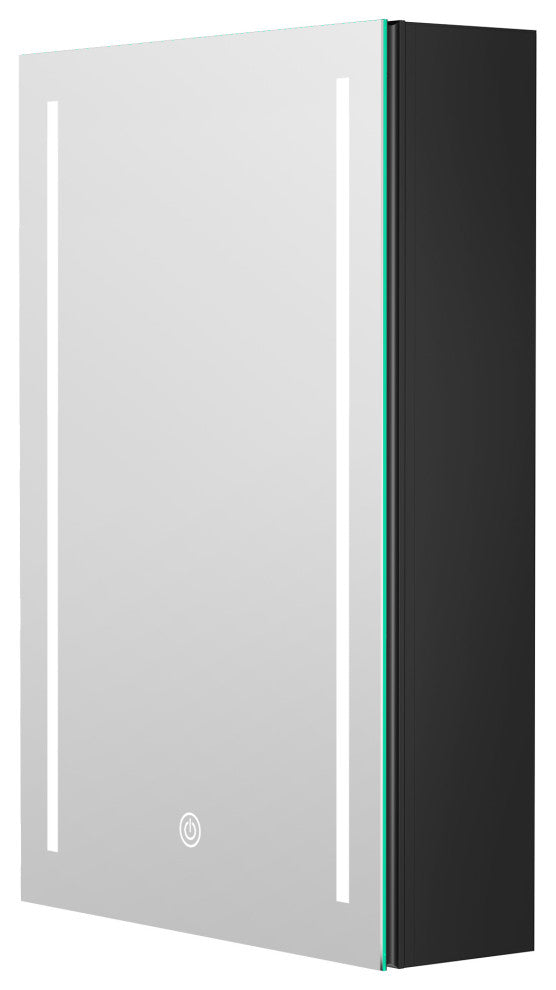 DIY LED Bathroom Medicine Cabinet With Mirror Left Door