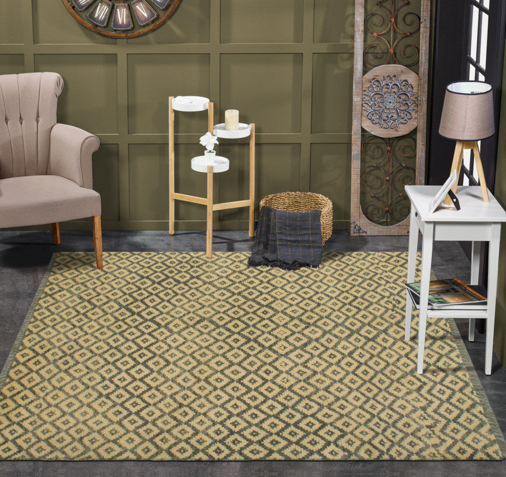 Balochi Adila Ivory/Gray Rug, 3'2x4'11