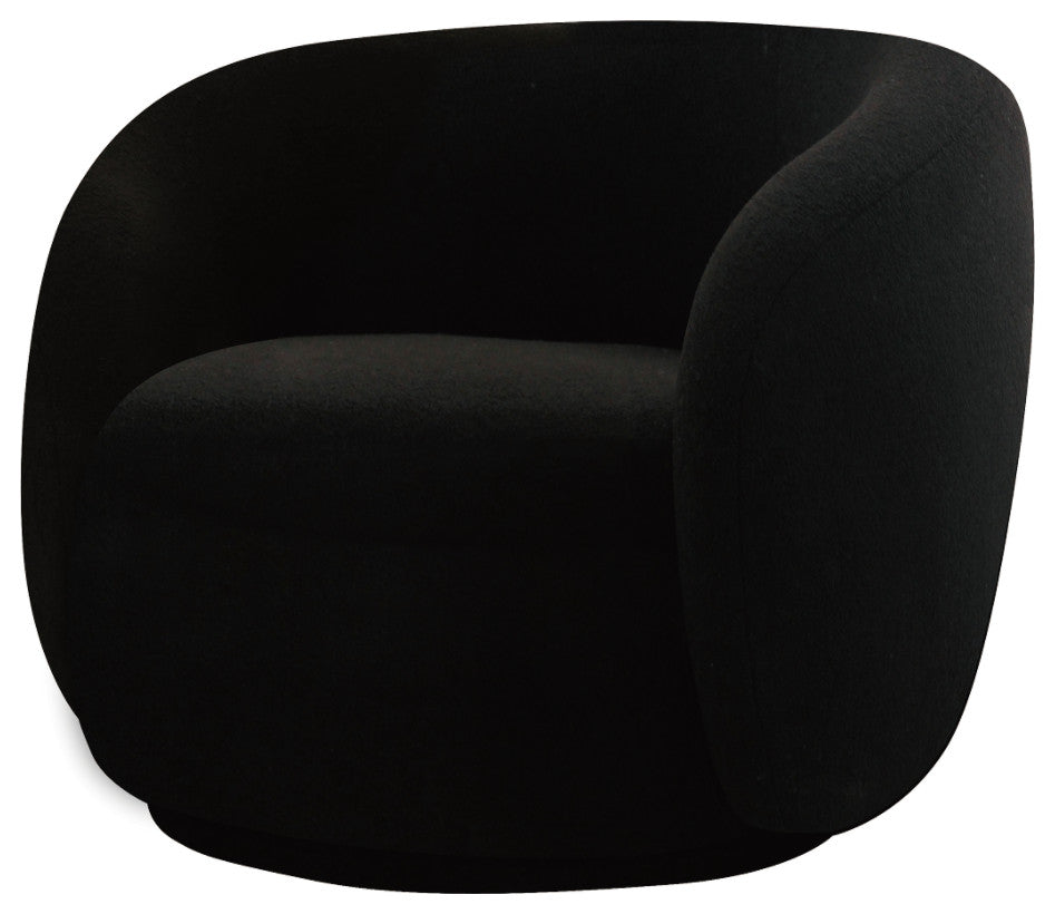 Modrest Molina Modern Black Accent Chair