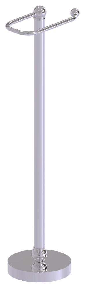 Free Standing Toilet Tissue Holder, Polished Chrome