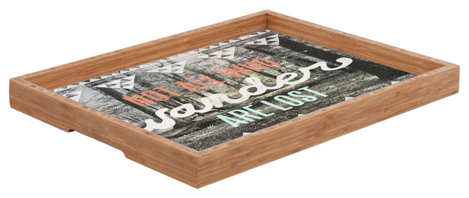 Wesley Bird Wander Rectangular Tray