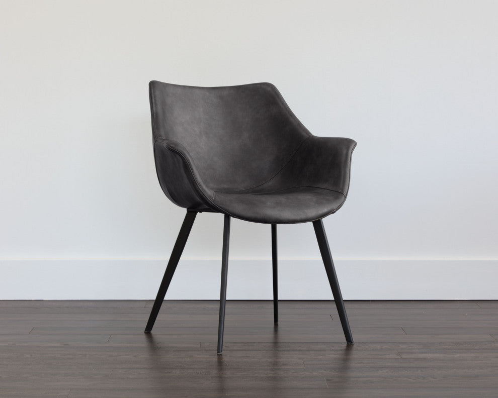 Mason Dining Armchair, Town Gray