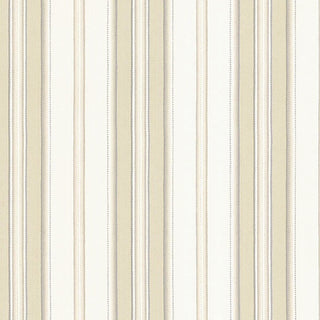 Stripes And Damasks, Classic Damask Stripes Cream, White Wallpaper Roll