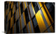 "Yellow Wall" Stretched Canvas Giclee by Gilbert Claes, 22x15"