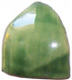 10 pcs Green Clay Talavera Quarter Round Beak