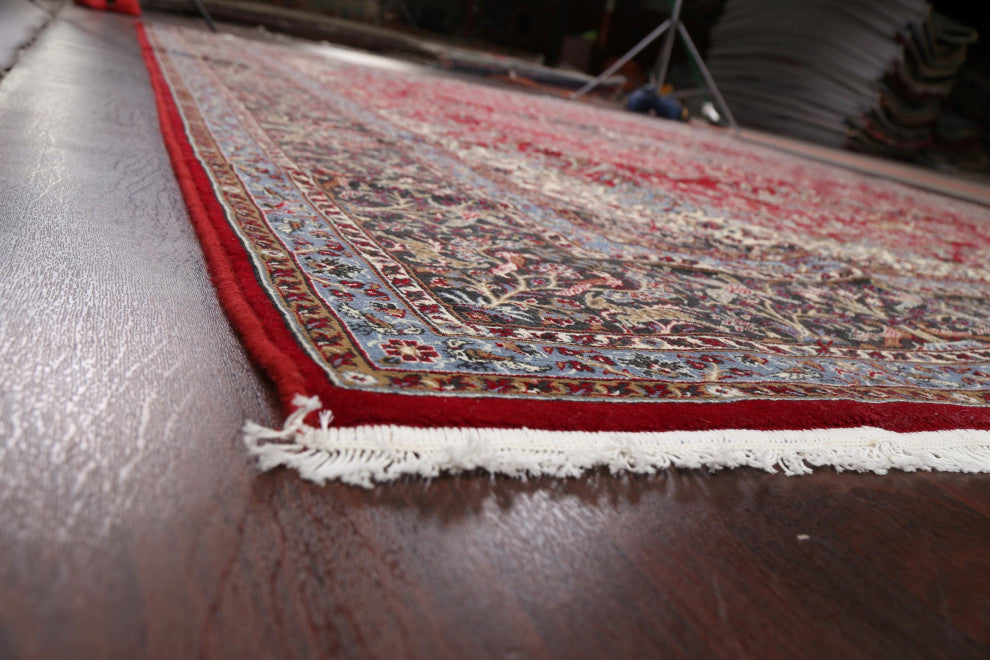 Red Floral Traditional Turkish Oriental Living Room Area Rug 10x13