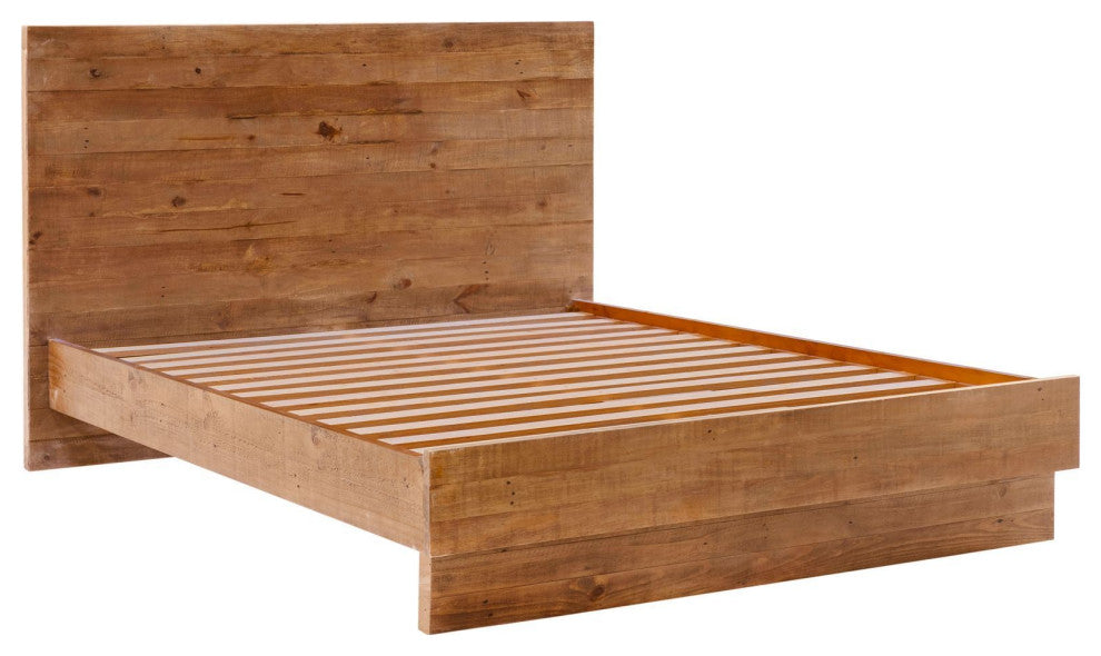 Nevada Bed, Dark Driftwood, Queen