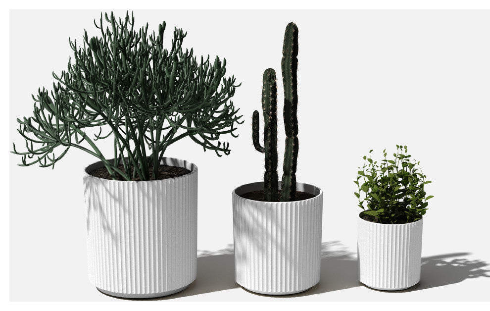 Veradek Demi Series Demi Trio (12in; 16in; 20in) Bundle, White
