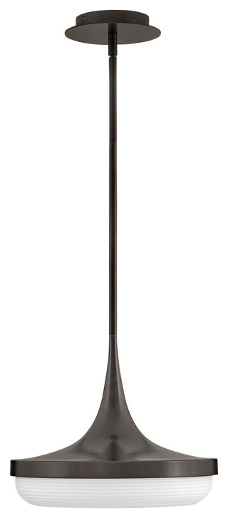 Fredrick Ramond Elsa Medium Led Convertible Pendant, Black Oxide