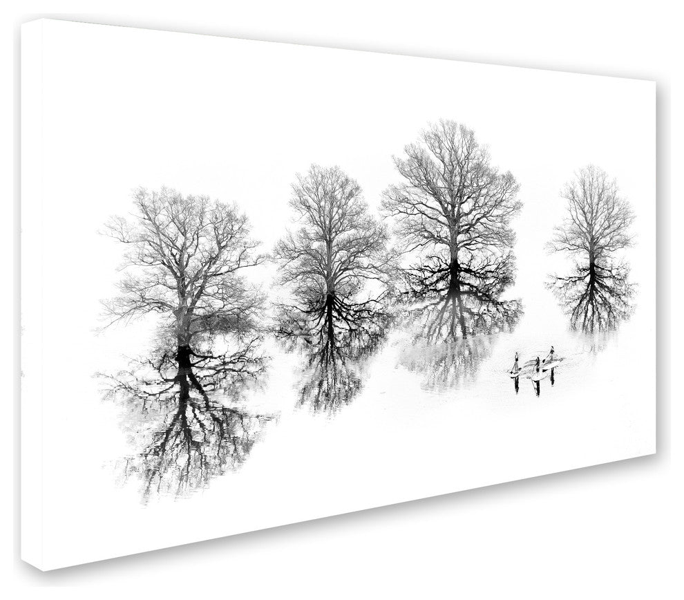 Ales Komovec 'Lost' Canvas Art, 19x12