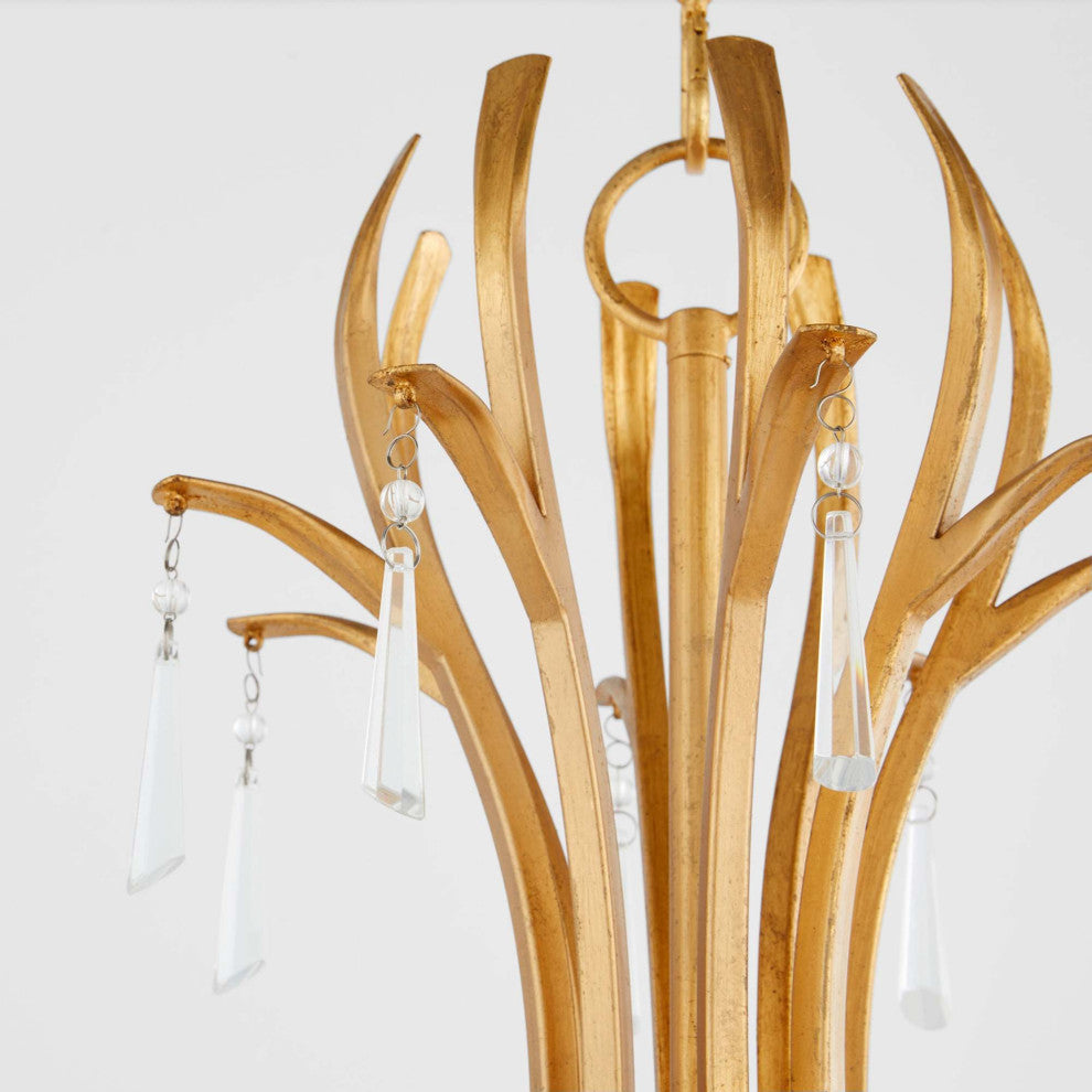 Quorum International 620-8 Majesty 8 Light 45"W Taper Candle - Matte Black