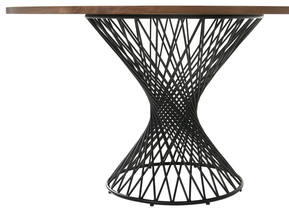 Cirque Jackie 5-Piece Walnut Dining Set