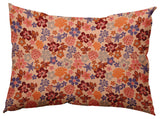 Succulent Garden Accent Pillow, Peach, 14"x20"