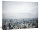 Panoramic Aerial View of Big City, Landscape Canvas Art Print, 60x40