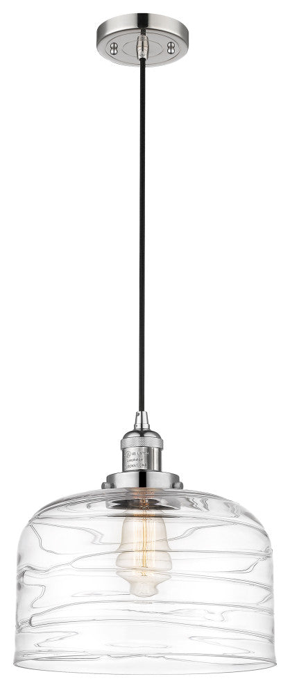 INNOVATIONS 201C-PN-G713-L 1-Light Mini Pendant Polished Nickel