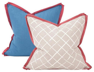 Howard Elliott Madcap Cottage Cove End Summer 24" x 24" Pillow - Down Insert