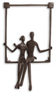 Danya B Couple Window Sill Iron Wall-Piece