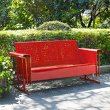Bates Sofa Glider, Red