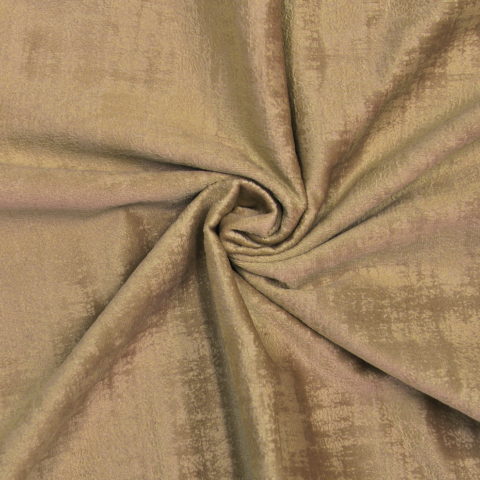 Serenta Textured Velvet Pillow Shell, Set of 4, Tobacco Brown