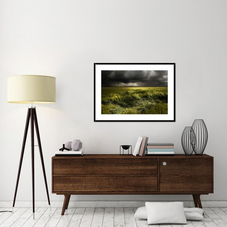 "Summer Weather" Framed Digital Print by Franz Schumacher, 44x32"