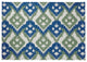 Hipster Spring Chenille Rug, Dark Cobalt Blue, 5'x7'