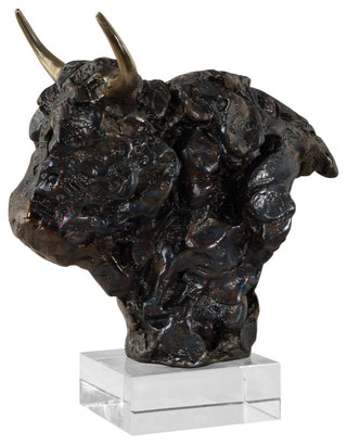 Uttermost - 18148 - Sculpture - Bison - Tarnished Bronze