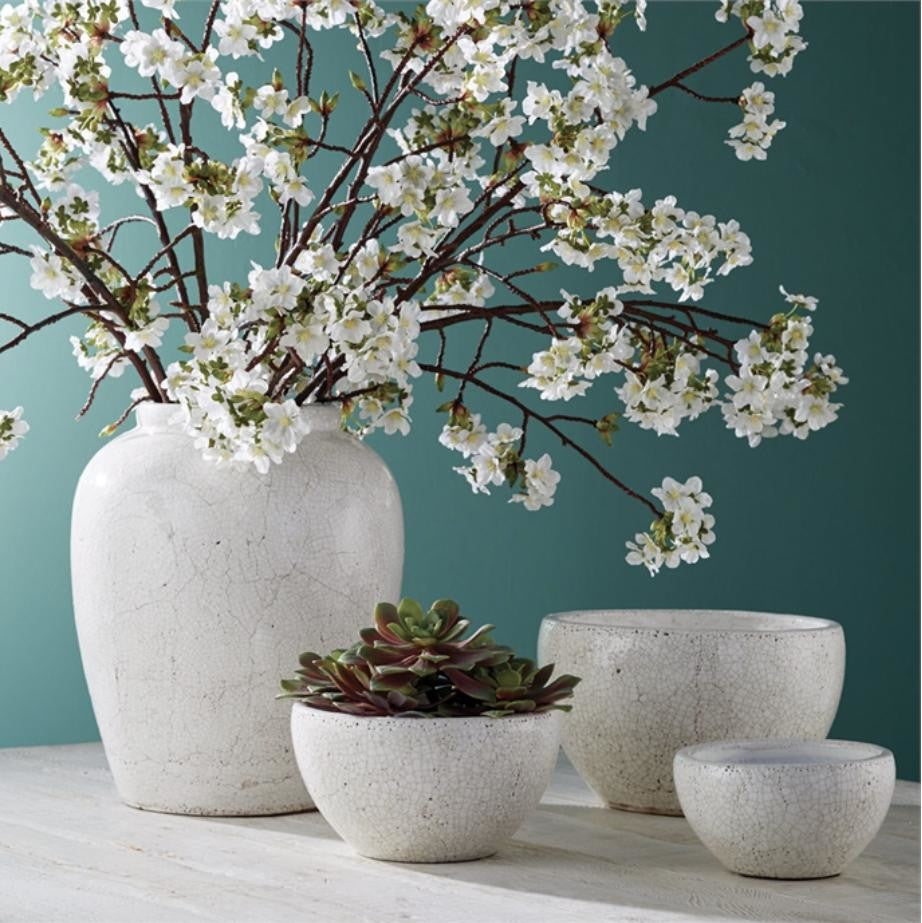 Faux Quince Blossom Branch | 48"� Bundle of 2