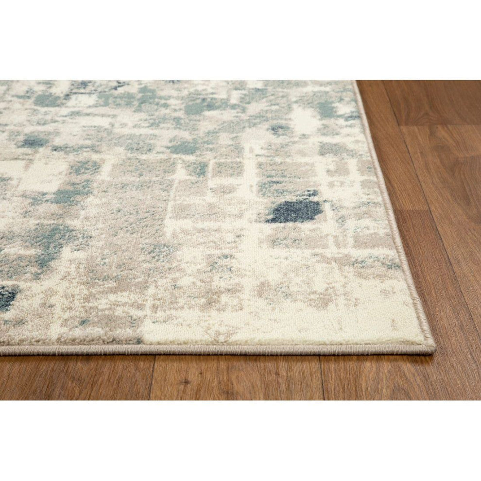 KAS Heritage 9369 Beige/Blue Wonder Area Rug, 2'2"x7'11" Runner