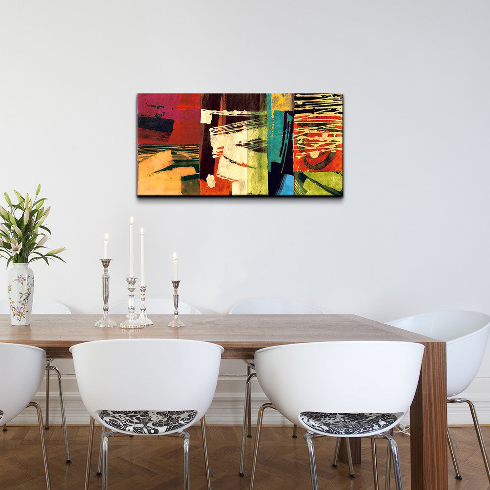 Abstract Graphaphone Canvas Wall Art