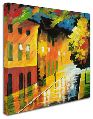 'Street Light' Canvas Art by Ricardo Tapia