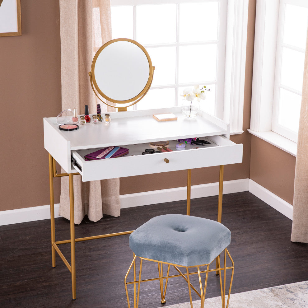 Viviana Vanity Table With Mirror
