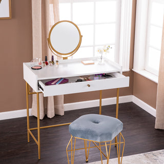 Viviana Vanity Table With Mirror